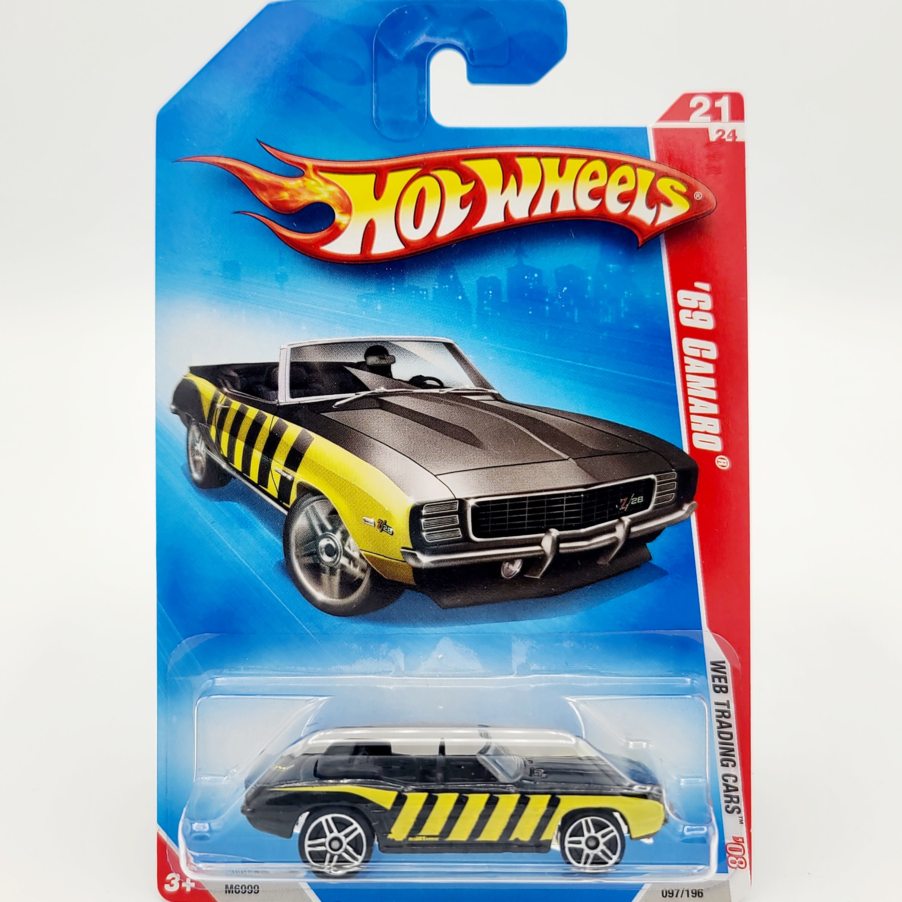 Hot Wheels '69 Camaro (2009 HW Basic - Web Trading Cars)